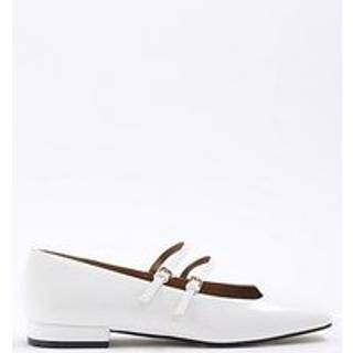 River Island River Island White Square Toe Mary Jane Shoes