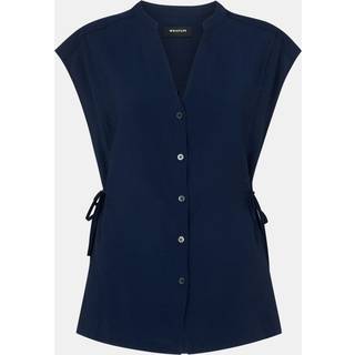 Whistles Whistles Blue Button Down Tie Side Shirt