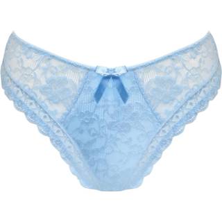 Pour Moi Pour Moi Blue High Leg Rebel Deep Knickers