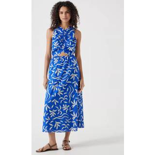 Hush Hush Kjole Med Rynket Front i Bomuld - EU 40 (UK 12)