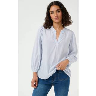 Kaffe KAmilena Bluse - Blå - Str 40 - Damer