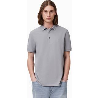 All Saints AllSaints Grey Reform Short Sleeve Polo Shirts 2 Pack