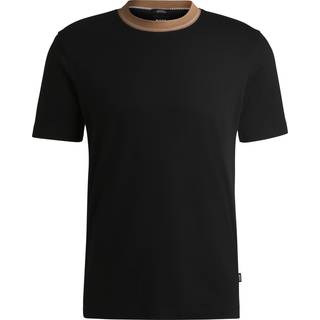 BOSS Black Herren T-Shirt schwarz Slim Fit