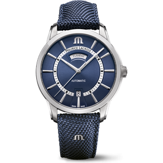 Maurice Lacroix Pontos Day Date PT6358-SS004-431-4 - Herre - 42 mm - Analog - Automatisk - Safirglas