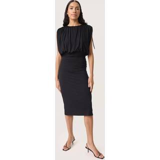 Soaked In Luxury Slhanadi Slim Dress Kjoler 30408525 Black (LARGE)