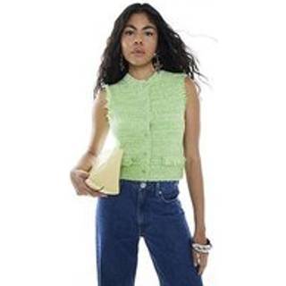 River Island Boucle Waistcoatsmall