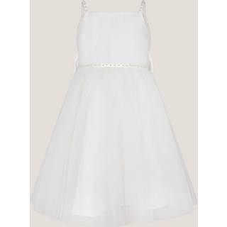 Monsoon Monsoon Kjole med Perleudsmykning og Sløjfe - 6 år (116cm)