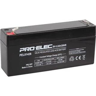 PRO ELEC - 3,2Ah 6V AGM blybatteri