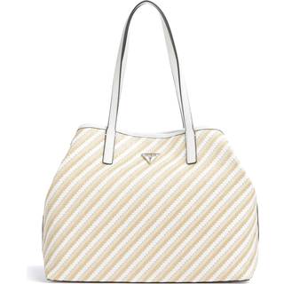 Guess Vikky Large Shopper taske beige/hvid