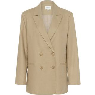 Gestuz Gzizza Linen Blazer Jakker 10910285 Silver Sage (40)