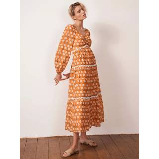 Mint Velvet Mint Velvet Blomster Tryk Maxikjole - 36