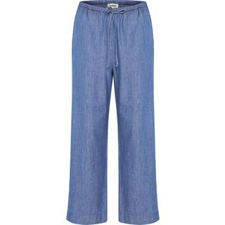 Soaked In Luxury Slchamy Faustina Pants Bukser 30408150 Medium Blue Denim (MEDIUM)