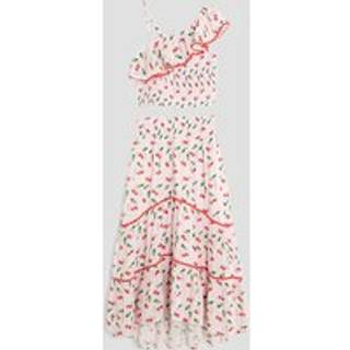 River Island River Island Pink Girls Cherry Maxi Skirt Set