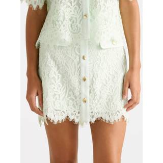 Forever New Lola Button Lace Mini Nederdele44