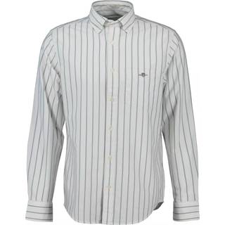 GANT Herre Regular fit klassisk stribet Oxford-skjorte (XL)