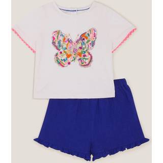 Monsoon Baby Jersey Butterfly T-shirt & Shorts Sæt6268cm