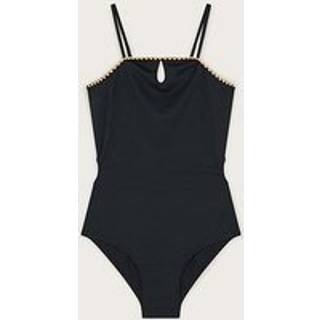 Monsoon Monsoon Black Texture Cut-Out Swimsuit