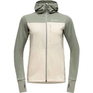 Devold Women's Explorer Merino Hooded Jacket Fog/Raw White, S