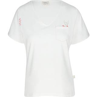 Chillaz Women's Cala Luna T-Shirt T-shirt Damer størrelse 34 farve hvid