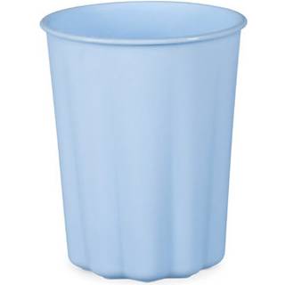 4 stk. Frill genanvendelige plastikkopper lyseblå 220 ml – til fest og hverdag