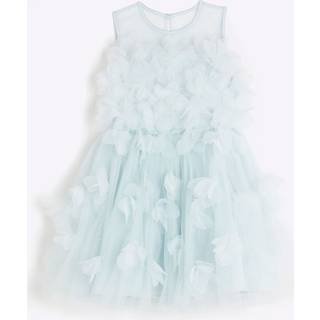 River Island River Island Blue Embellished Tulle Dress - 11 Years (146cm)
