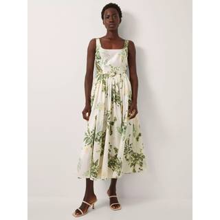 Monsoon Monsoon Sicily Fit and Flare Midi-kjole - 46