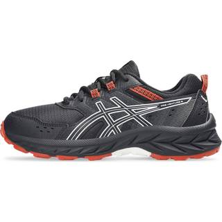 ASICS Pre-Venture 9 GS Trail Running Shoe Kids - Black, White, Size 4.5 - black