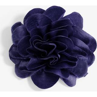Jon Richard Jon Richard Gold Tone Navy Corsage Brooch