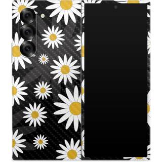 Carbon Fiber Phone Skin kompatibel med Samsung Galaxy Z fold 6 - tusindfryd - Premium 3M vinylbeskyttelsesindpakning Decal Cover - Let at anvende