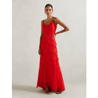 Forever New Gabrielle Petite Lace Flæsekantkjole38