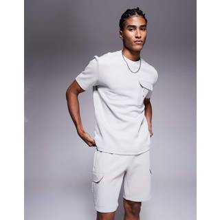 River Island Slim Fit Kortærmet Pocket T-shirtmedium