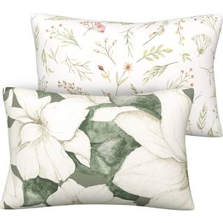 Pobi Baby 13x18 Toddler Pillowcase - Lille pudebetræk til børn og baby - Komfortabel rejsepudebetræk - Perfekt til krybbe og rejsestød (Zephyr)