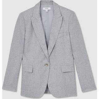 Reiss Willow Hør-Blend Enkeltradet Blazer40