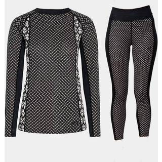 Kari Traa Lekker Long Sleeve Skiundertrøje Dame - Black - Black / M