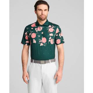 Puma MATTR Freshly Picked Herre Poloshirt - Dark Myrtle/Pink Fruit - Str. S