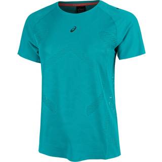 ASICS Metarun Running Shirt Women - Turquoise, Size XL - turquoise