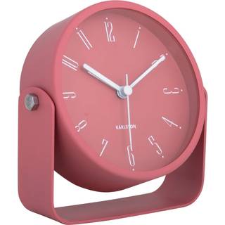Karlsson Regal Numbers vækkeur Ø11cm rød