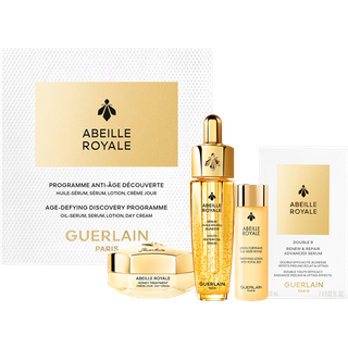 GUERLAIN Hudpleje Abeille-Royale-Anti-aldringsplejeOpdagelsessæt Youth Watery Oil Serum 15 ml + Fortifying Lotion with Royal Jelly 15 ml + Honey Treatment Day Cream 15 ml + Advanced Double R Serum 7 x 0,6 ml 1 Stk. (554,00 kr / 1 stk.) - 1 Stk.