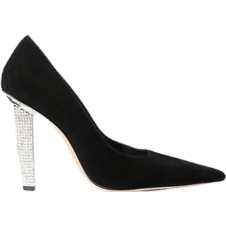 MK Halle Suede Pump - Black - Michael Kors - EU 40