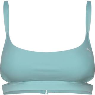 Women&#39;s Puma Short Swim Top, Green, Size L, Sport - Mint - L