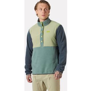 Helly Hansen Daybreaker Snap Pullover, herre, grøn