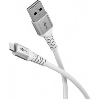 USB-A til Lightning kabel | Hvid | 1,00 meter | PRIS-MATCH