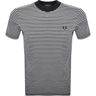 Fred Perry Herren T-Shirt blau gestreift