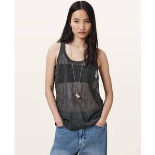 All Saints AllSaints Grey Kaito Tank