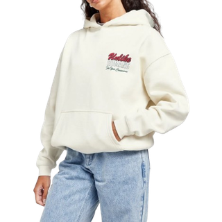 Unlike Humans Cherry Overhead Hoodie, Beige - XS