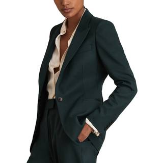 Reiss Reiss Jade Wool-Blend Enkeltradet Jakkesæt Blazer