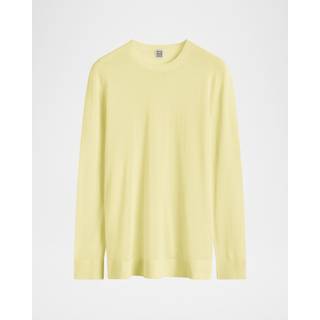 Toteme Oversized semi-sheer sweater - yellow - XS