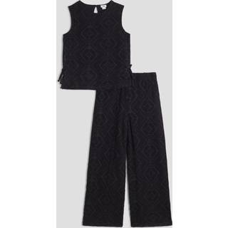 River Island River Island blondetop-sæt med sløjfe i siden