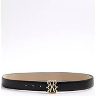 River Island River Island Black Swirl Buckle Belt