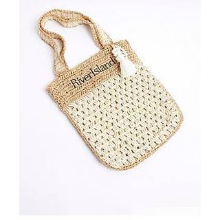 River Island Piger Raffia indkøbstaskeEn
